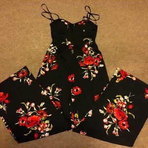 Floral Jumpsuit